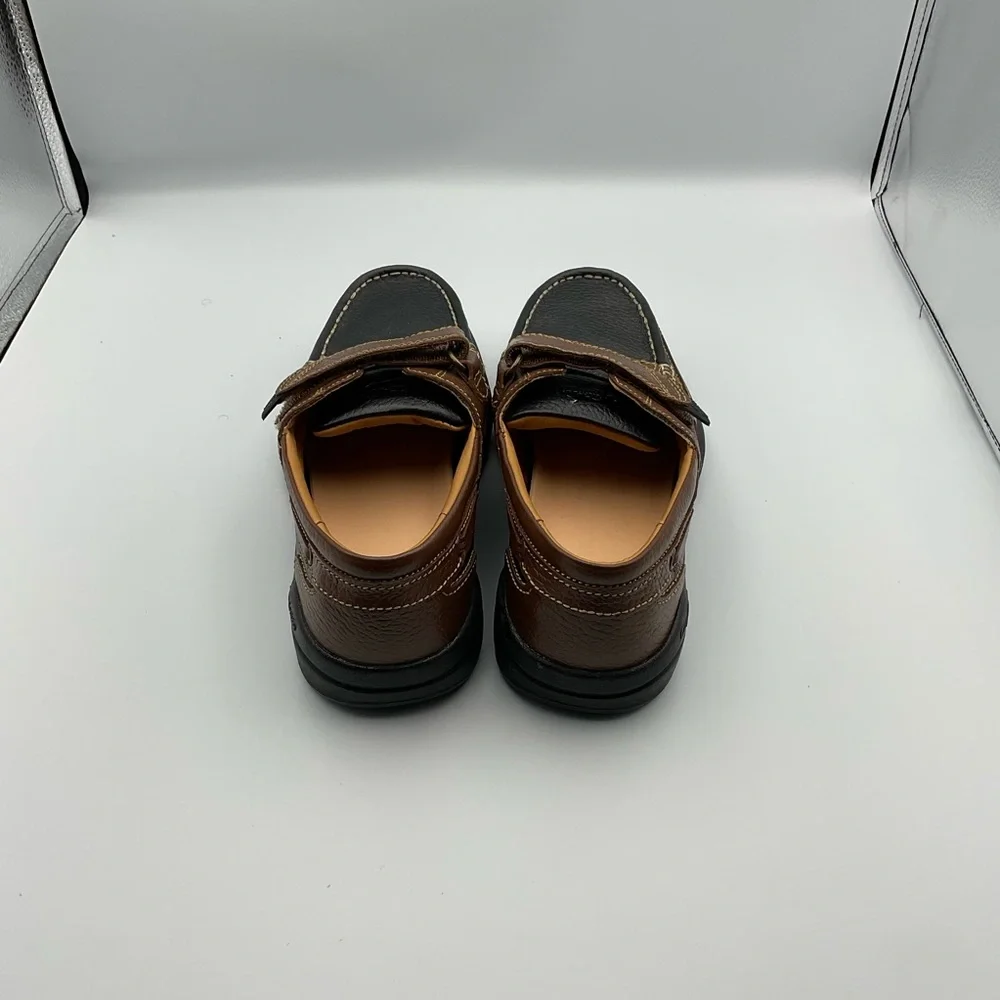 Dr.‎ Comfort Mike Men's 8M Casual Shoes Black Brown Diabetic Orthopedic
